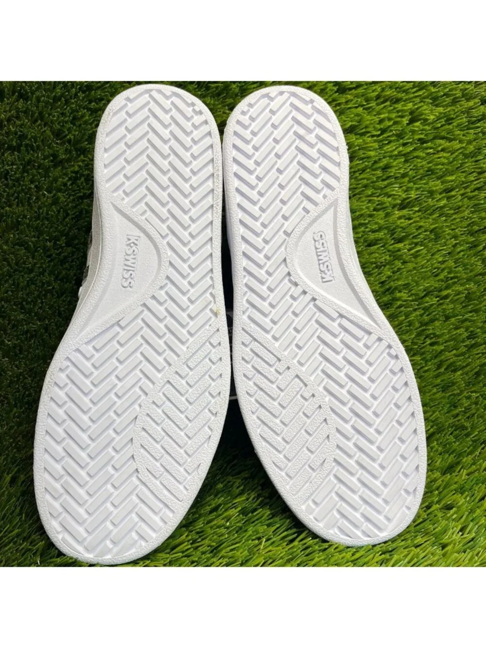 K-Swiss Court Pro II Leopard Womens Size 7.5 White Black Athletic Shoes Sneakers